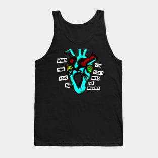 Hole In My Heart Tank Top